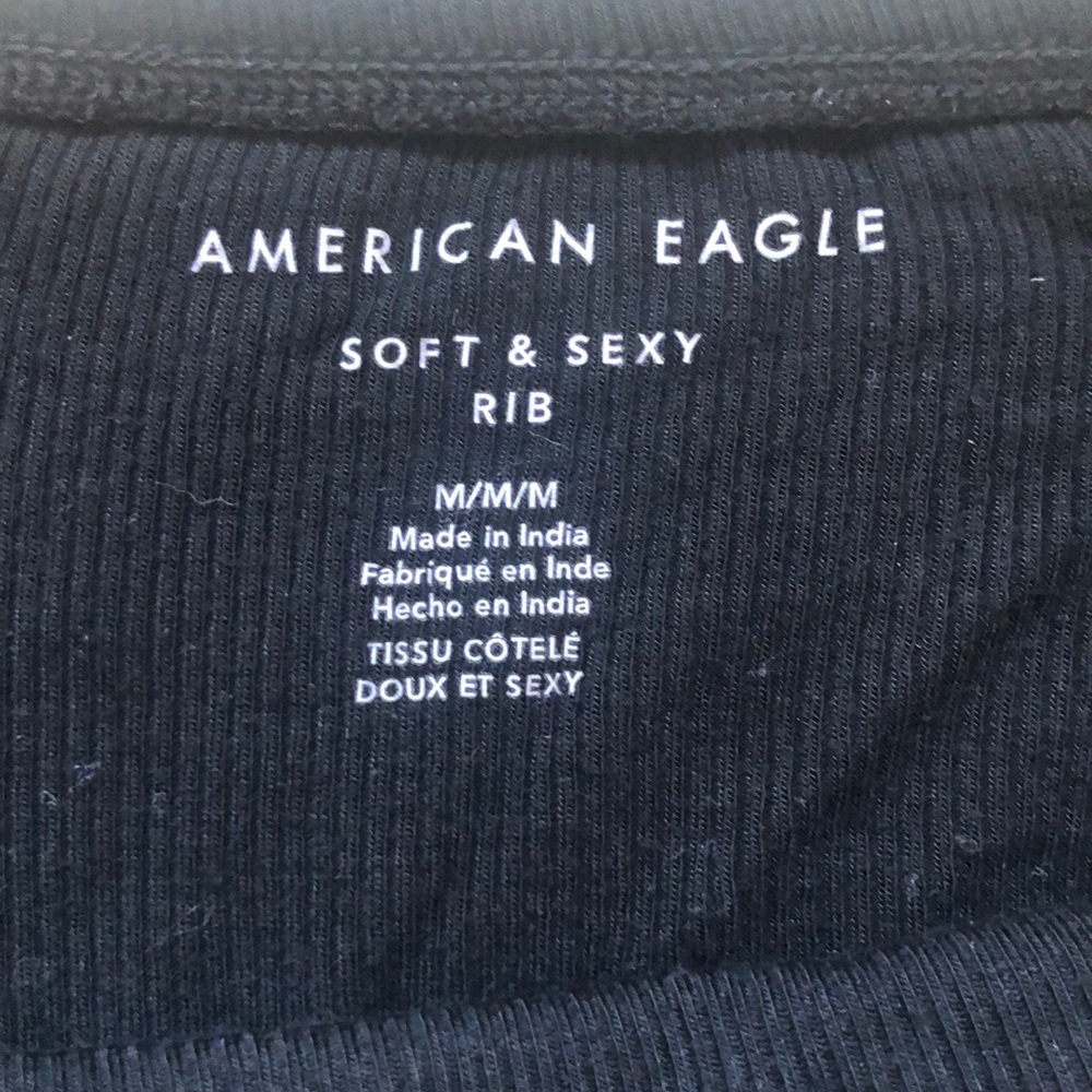 American Eagle (AE) Black Tube Top